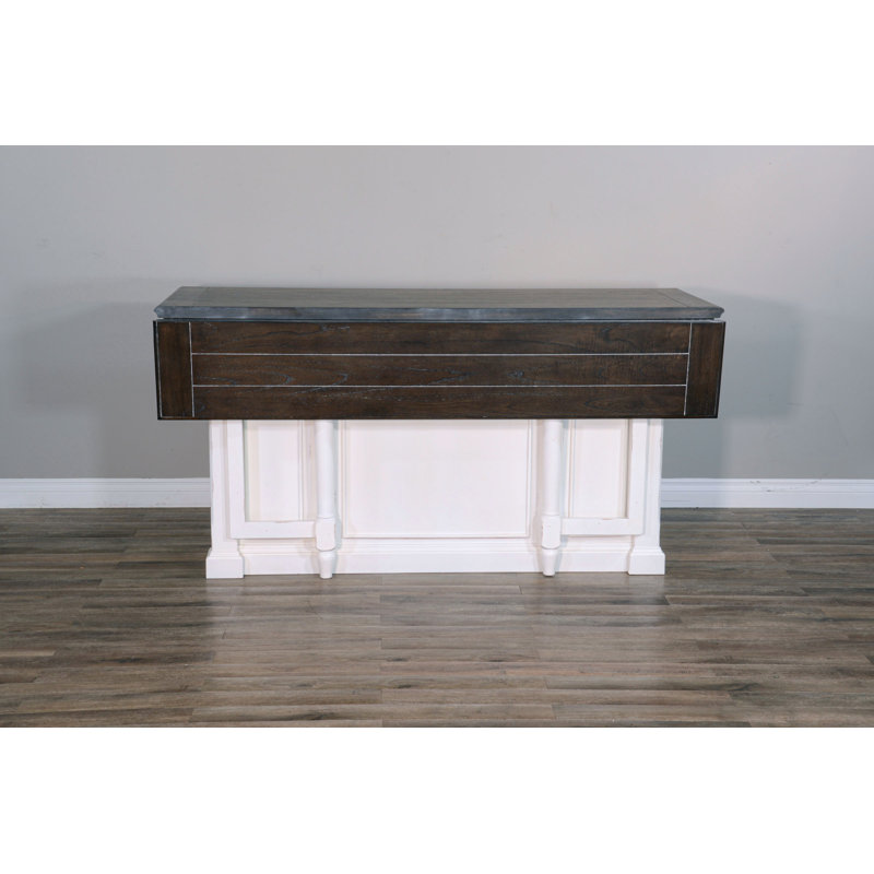 August Grove® Almira Wood Kitchen Island & Reviews Wayfair